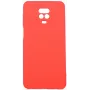 Evelatus nano-silikonikotelo Soft Touch TPU punainen Xiaomi Redmi Note 9 Pro / Redmi Note 9S