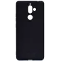 EVELATUS Nokia 7 Plus nano silikonikotelo Soft Touch TPU musta