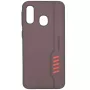 Evelatus Samsung A40 Shooter ruskea kotelo