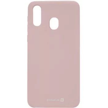 Evelatus Samsung A40 silikonikuori pinkki hiekka