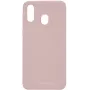 Evelatus Samsung A40 silikonikuori pinkki hiekka