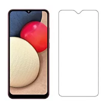 Evelatus Samsung Galaxy A02s 0,33mm tasainen kirkas karkaistu lasi -näytönsuojakalvo Japanin liimalla, antistaattinen