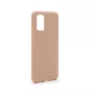 Evelatus Samsung Galaxy A02s Nano Silicone -kotelo Soft Touch TPU beige