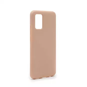 Evelatus Samsung Galaxy A02s Nano Silicone -kotelo Soft Touch TPU beige
