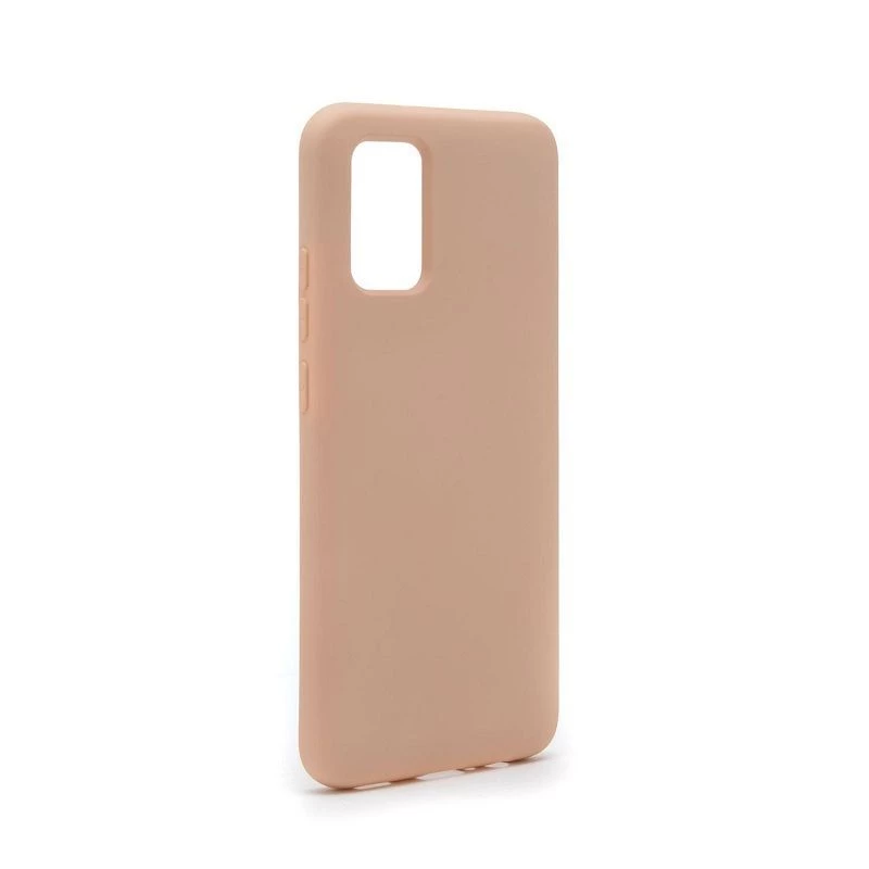 Evelatus Samsung Galaxy A02s Nano Silicone -kotelo Soft Touch TPU beige
