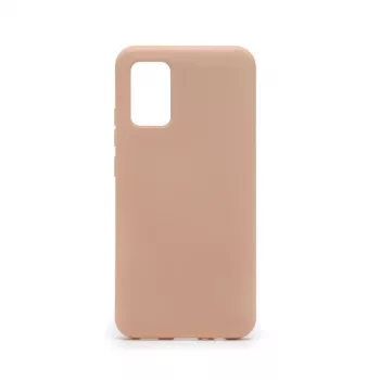 Evelatus Samsung Galaxy A02s Nano Silicone -kotelo Soft Touch TPU beige