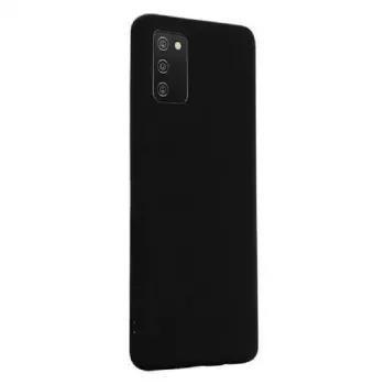 Evelatus Samsung Galaxy A02s Nano silikonikotelo Soft Touch TPU musta