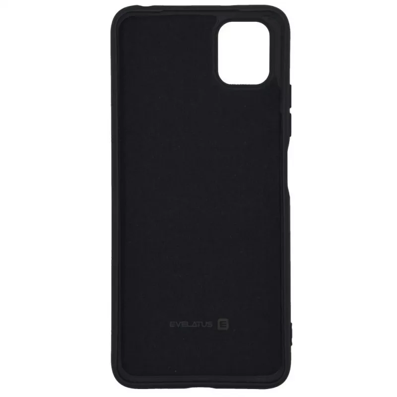 Evelatus Samsung Galaxy A03 Nano Silicone -kotelo Soft Touch TPU musta