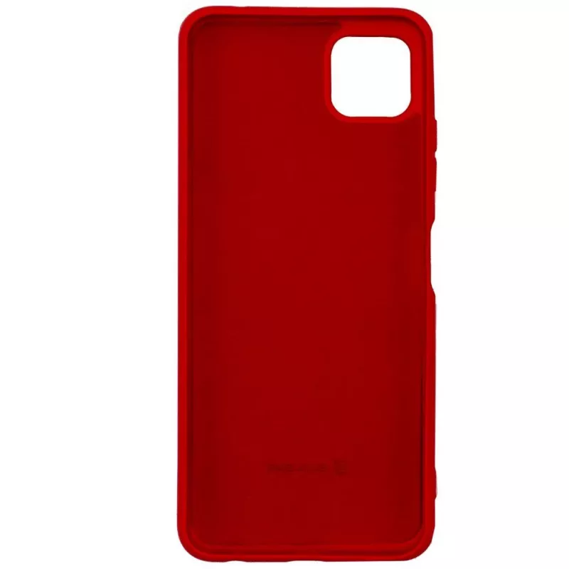 Evelatus Samsung Galaxy A03 Nano Silicone -kotelo Soft Touch TPU punainen