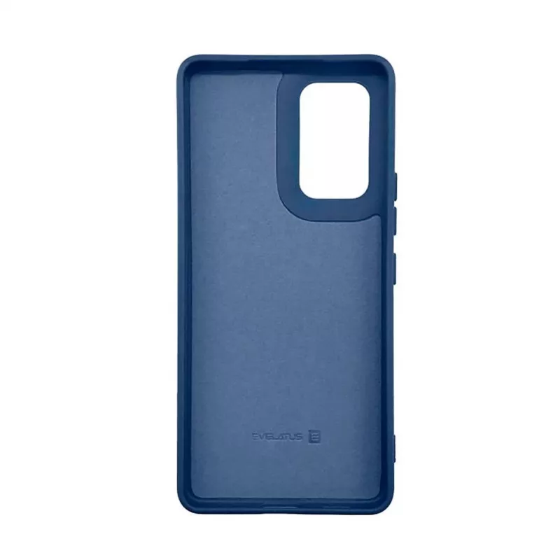 Evelatus Samsung Galaxy A03s Nano silikonikotelo Soft Touch TPU Midnight Blue