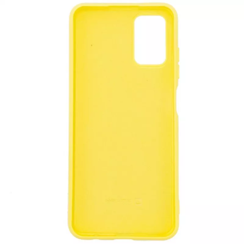 Evelatus Samsung Galaxy A03s Soft Touch silikonikuori keltainen