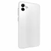 EVELATUS Samsung Galaxy A04E / A04 kirkas silikonikotelo 1,5 mm TPU läpinäkyvä