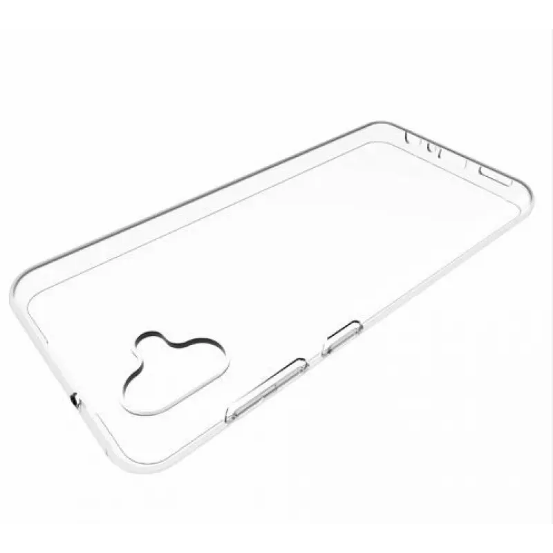 EVELATUS Samsung Galaxy A04E / A04 kirkas silikonikotelo 1,5 mm TPU läpinäkyvä