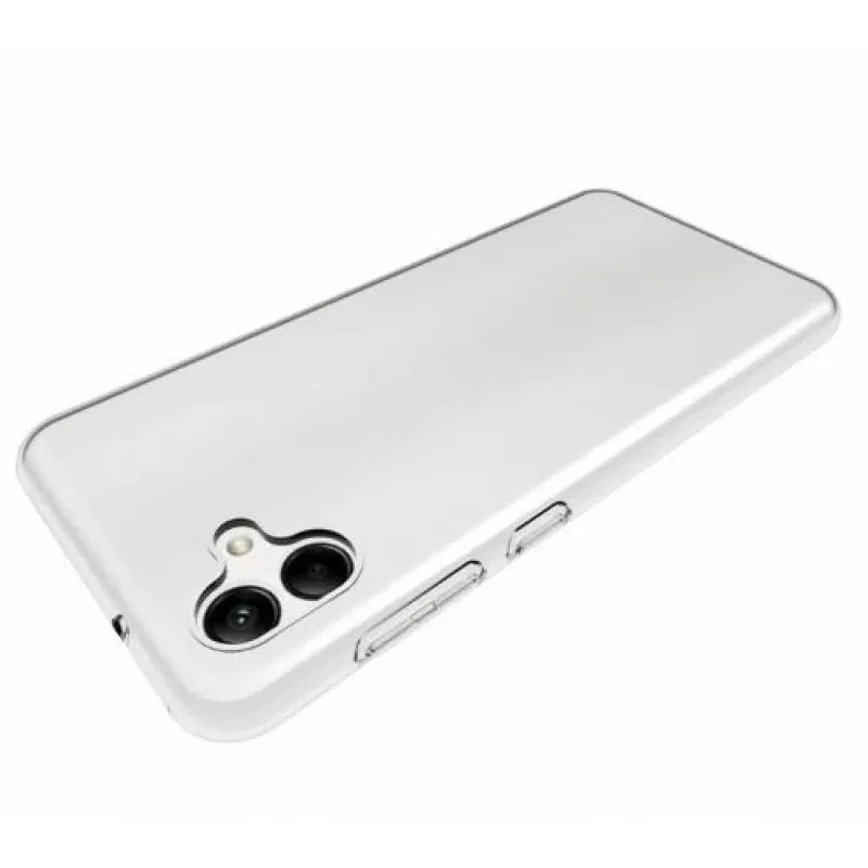 EVELATUS Samsung Galaxy A04E / A04 kirkas silikonikotelo 1,5 mm TPU läpinäkyvä