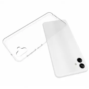 EVELATUS Samsung Galaxy A04E / A04 kirkas silikonikotelo 1,5 mm TPU läpinäkyvä