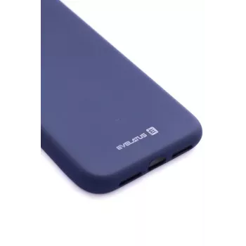 Evelatus Samsung Galaxy A04E / A04 Nano Silicone Case Soft Touch TPU tummansininen