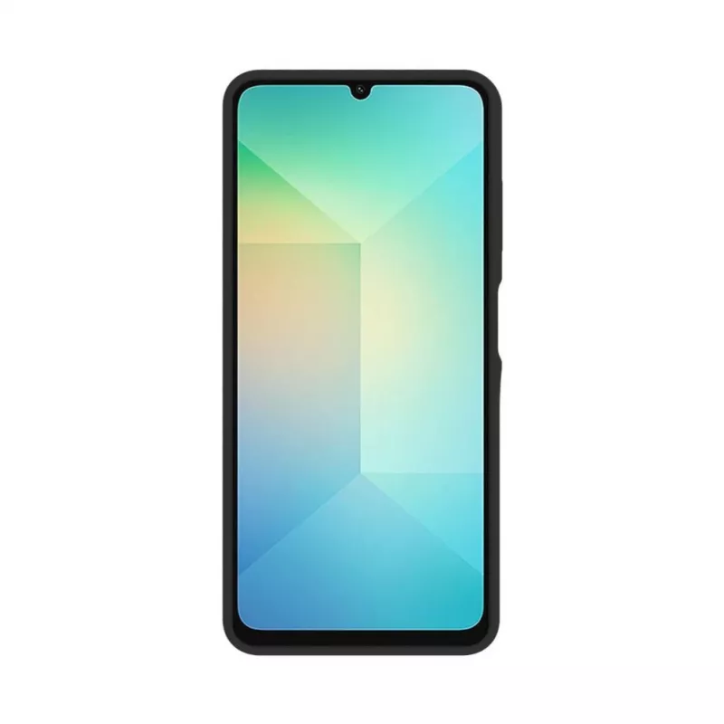 Evelatus Samsung Galaxy A06 5G Premium magneettinen silikonikotelo Soft-Touch-pinnalla musta