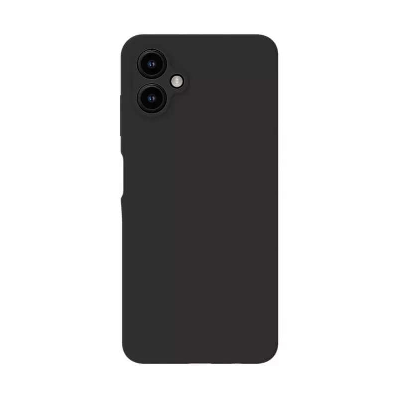 Evelatus Samsung Galaxy A06 5G Premium magneettinen silikonikotelo Soft-Touch-pinnalla musta