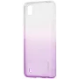 Evelatus Samsung Galaxy A10 Gradient TPU -kotelo violetti