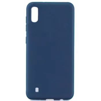 Evelatus Samsung Galaxy A10 Nano Silicone Case Soft Touch TPU tummansininen