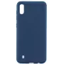 Evelatus Samsung Galaxy A10 Nano Silicone Case Soft Touch TPU tummansininen