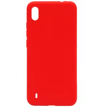 Evelatus Samsung Galaxy A10 Nano silikonikotelo Soft Touch TPU punainen