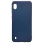 Evelatus Samsung Galaxy A10 Soft Touch silikonikuori hihnalla tummansininen