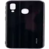 Evelatus Samsung Galaxy A10 Water Ripple Full Color Electroplating karkaistu lasi näytönsuoja musta
