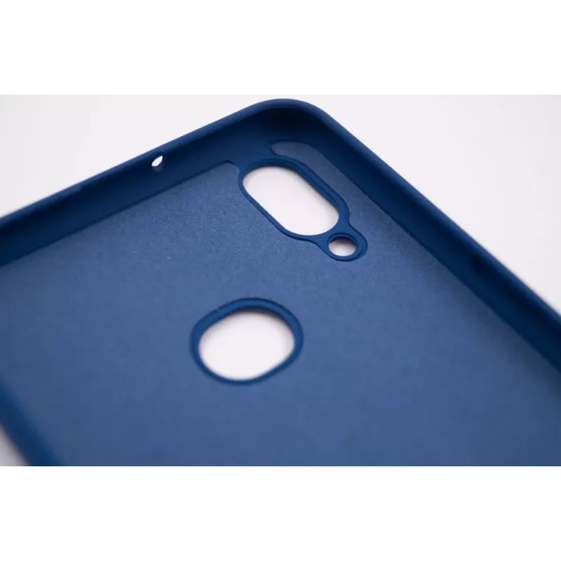 Evelatus Samsung Galaxy A10S Nano Silicone -kotelo Soft Touch TPU sininen