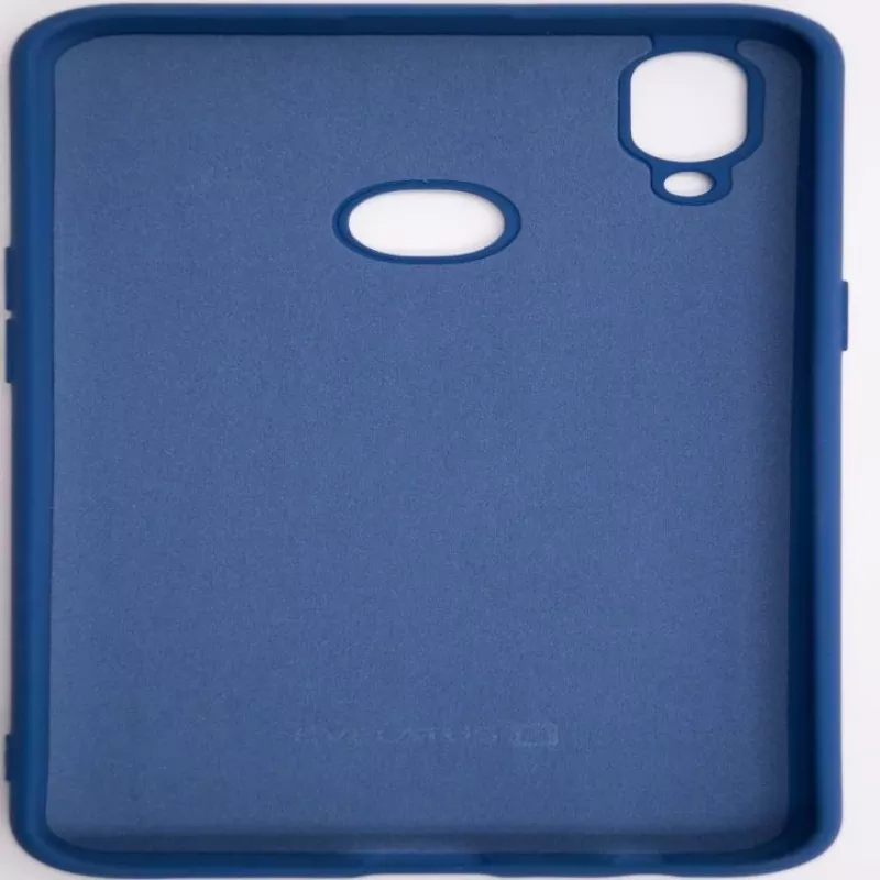 Evelatus Samsung Galaxy A10S Nano Silicone -kotelo Soft Touch TPU sininen