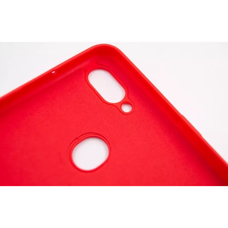 Evelatus Samsung Galaxy A10s Nano -silikonikotelo Soft Touch TPU punainen