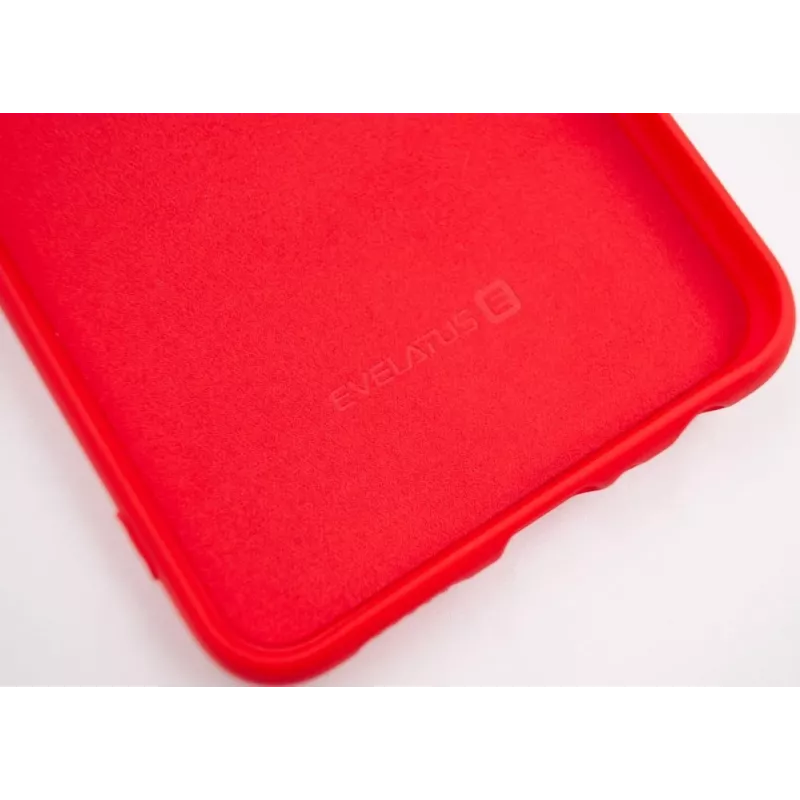 Evelatus Samsung Galaxy A10s Nano -silikonikotelo Soft Touch TPU punainen