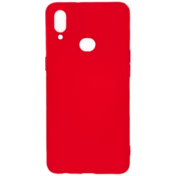 Evelatus Samsung Galaxy A10s Nano -silikonikotelo Soft Touch TPU punainen