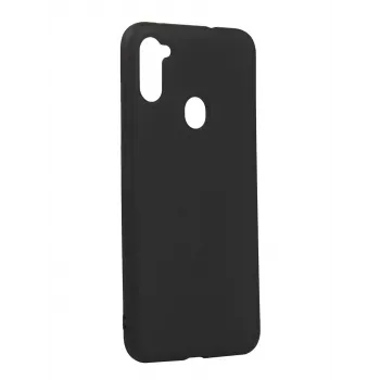 Evelatus Samsung Galaxy A11 Nano Silicone -kotelo Soft Touch TPU musta