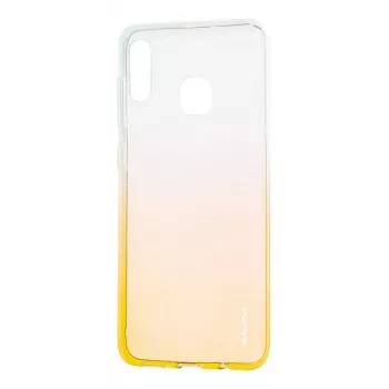 Evelatus Samsung Galaxy A20e Gradient TPU kuori kulta