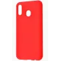 Evelatus Samsung Galaxy A20e Nano silikonikotelo Soft Touch TPU punainen