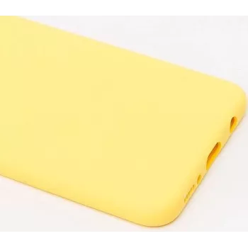 Evelatus Samsung Galaxy A20E Nano silikonikotelo Soft Touch TPU keltainen
