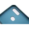 Evelatus Samsung Galaxy A20e Soft Touch -silikonikuori kantohihnalla sininen