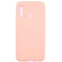 Evelatus Samsung Galaxy A20e Soft Touch silikonikuori hihnalla pinkki