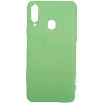 Evelatus Samsung Galaxy A20s nano-silikonikotelo Soft Touch TPU vihreä