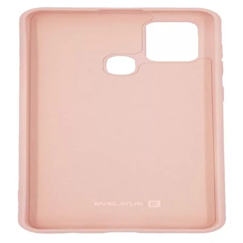 Evelatus Samsung Galaxy A21s Nano Silicone Case Soft Touch TPU beige