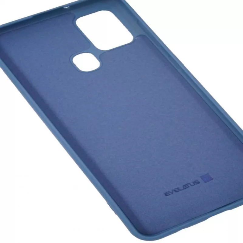 Evelatus Samsung Galaxy A21s Nano silikonikotelo Soft Touch TPU sininen