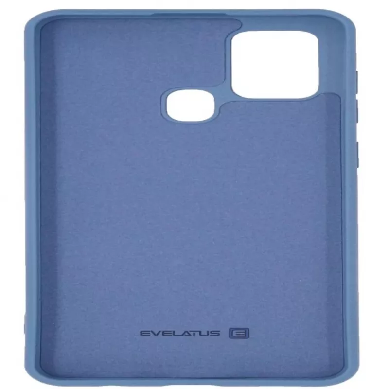 Evelatus Samsung Galaxy A21s Nano silikonikotelo Soft Touch TPU sininen