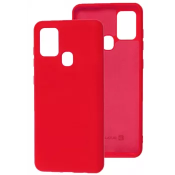 Evelatus Samsung Galaxy A21s Nano silikonikotelo Soft Touch TPU punainen