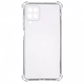 Evelatus Samsung Galaxy A22 4G Military Shockproof -silikonikotelo TPU läpinäkyvä