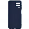 Evelatus Samsung Galaxy A22 4G Nano silikonikuori Soft Touch TPU laivastonsininen