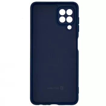 Evelatus Samsung Galaxy A22 4G Nano silikonikuori Soft Touch TPU laivastonsininen