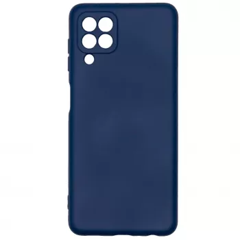 Evelatus Samsung Galaxy A22 4G Nano silikonikuori Soft Touch TPU laivastonsininen