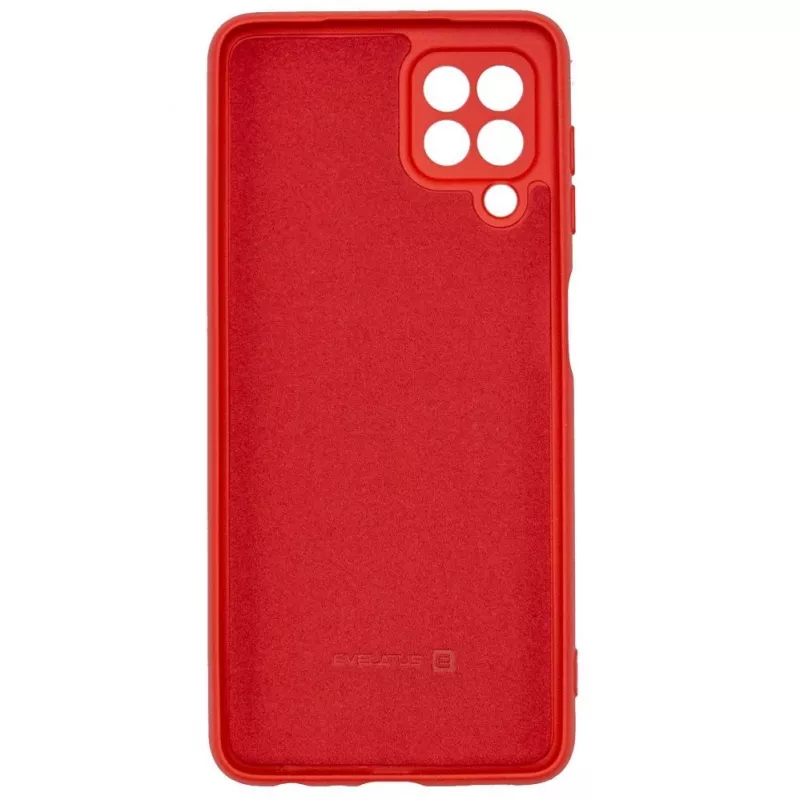 Evelatus Samsung Galaxy A22 4G Nano Silicone -kotelo Soft Touch TPU punainen