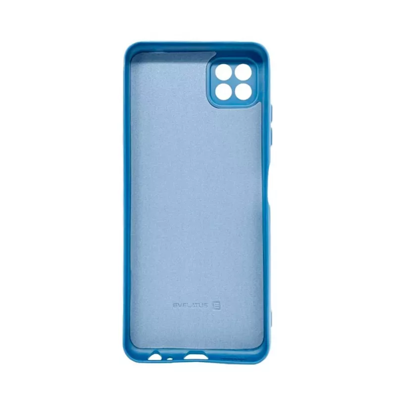 Evelatus Samsung Galaxy A22 5G Nano Silicone -kotelo Soft Touch TPU Navy Blue